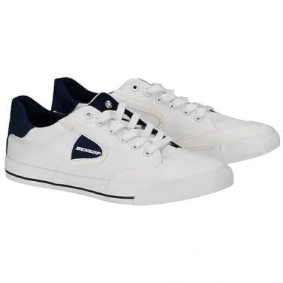 Image of Dunlop Sports Men&#039;s Green Flash Tennis Shoes, White, 8