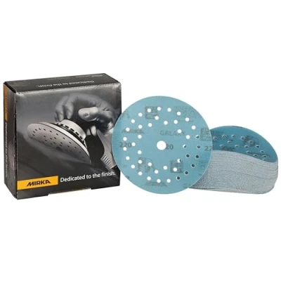 Image of Mirka Galaxy Epoxy Sandpaper 125 mm Hook &amp; Loop Grit 220 for Sanding Resin, Wood, Epoxy, Rivertable / 50 Pcs Discs
