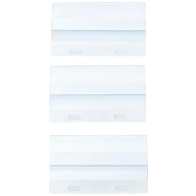 Image of Durable 186819 Slider Files for Filing Cabinet 25 Piece Plastic Clear
