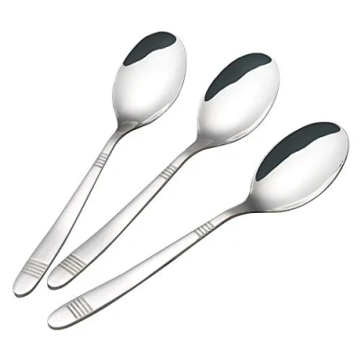 Image of Callyne12 Piece Dinner Spoons, Stainless Steel Cutlery Spoon
