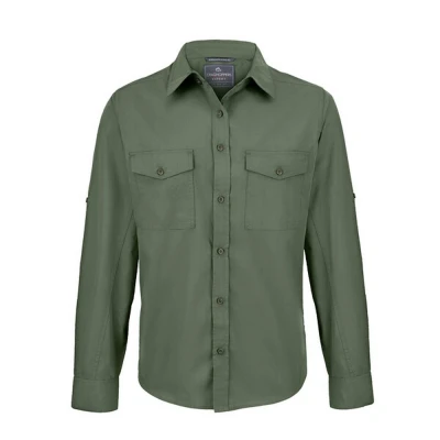 Image of Craghoppers Mens Expert Kiwi Shirt (Dark Cedar Green) Size 3XL