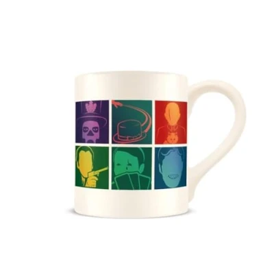 Image of James Bond Villain Icons Fine China Mug (One Size) (Multicoloured)