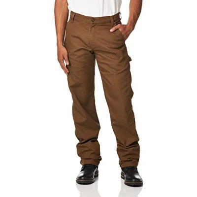 Image of Dickies Men&#039;s Tough Max Duck Carpenter Pant, Stonewashed Timber, 34W x 32L