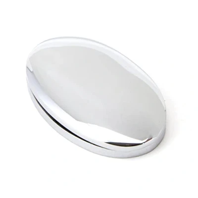 Image of From The Anvil Polished Chrome Oval Escutcheon &amp; Cover