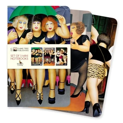 Image of Beryl Cook Set of 3 Mini Notebooks (Mini Notebook Collections)
