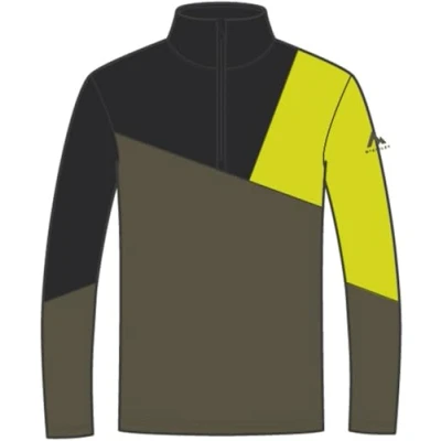Image of McKINLEY Ikay Shirt Olive Dark/Black 164