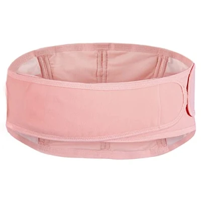 Image of ZJchao Pregnancy Belt,Maternity Support Belt Belly Band Breathable Back Brace Abdominal Bellyband Pain Decreasing for Pregnant Women Before Childbirth Adjustable 115cm * 17.5cm Pink