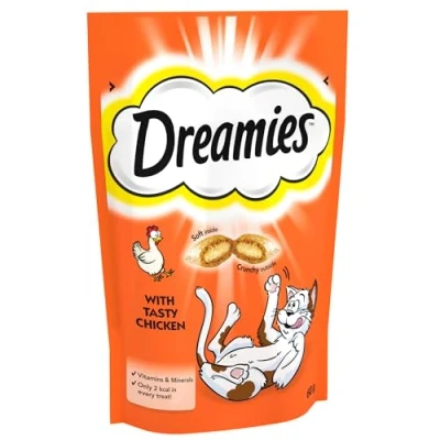Image of Dreamies Cat Treats With Chicken 60g