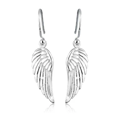 Image of Elli Women 925 Sterling Silver Wing Earrings 0311680712