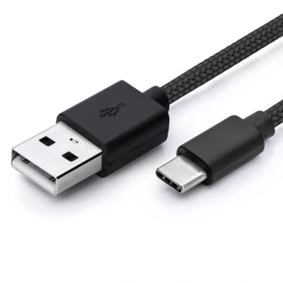 Image of USB A to C Braided Cable 2m