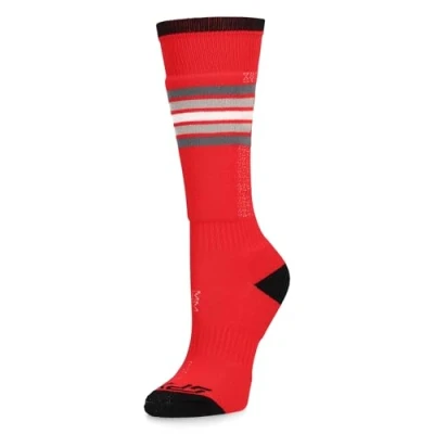 Image of Spyder YOUTH SWEEP SKI SOCKS, Boy&#039;s, Red, S