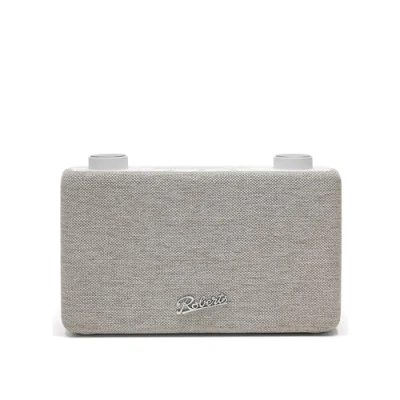 Image of Roberts Play11 DAB/DAB+/FM Digital Radio White Portable Headphone Socket.