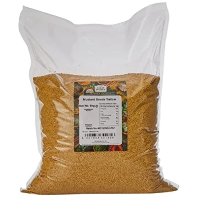 Image of Old India Mustard Seeds Yellow 5kg