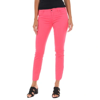 Image of Met Womens Trousers X Jessica Pink Cotton Size 26 (Waist)