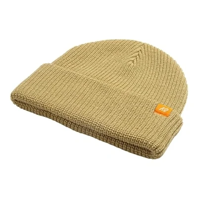 Image of K2 Knit Beanie Hat, tan, Standard Size