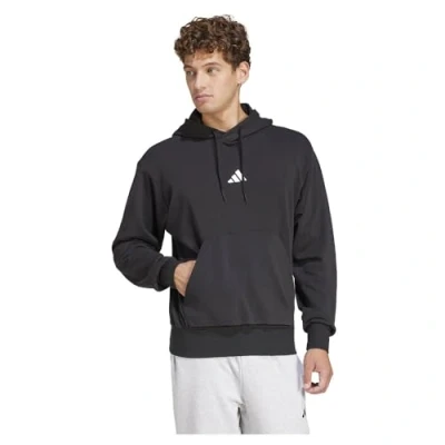 Image of adidas Sportswear Feelcozy Hoodie, Men&#039;s, Size: 4XL, Black white