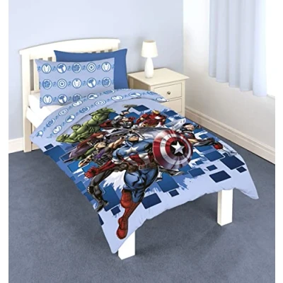 Image of Disney Marvel Avengers Single Duvet Cover Set
