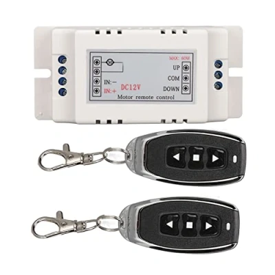 Image of Relay Remote Control Switch, DC 12V 433MHZ Wireless Universal RF Transmitter Receiver Kit for Light Garage Door
