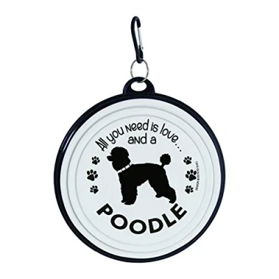 Image of Travel Dog Bowls Collapsible Bowl Large Dogs (Poodle)