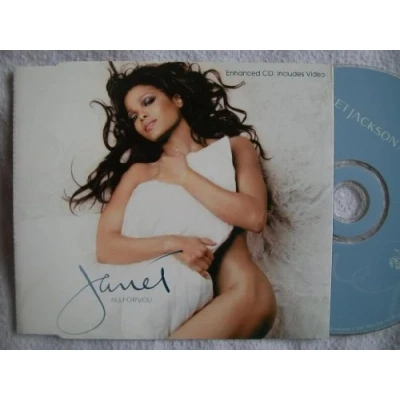 Image of Janet Jackson All For You 2001 UK CD single VSCDT1801