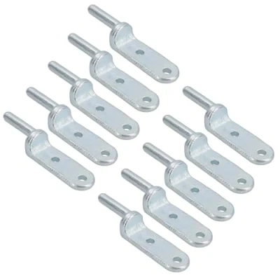 Image of 12.5mm Bolt On Gudgeon Tailboard Hinge Pin for Trucks Trailers Zinc Plated 10pc