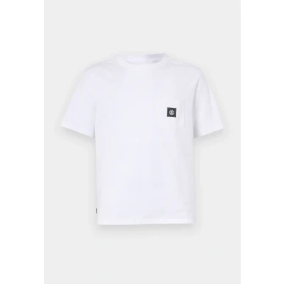 Image of Element Pocket Label Basic Tshirt, Men&#039;s, Size: XS, White