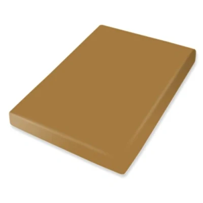 Image of Bassetti 9260021 Fitted Sheet Plain 189 Ottone Cotton / Elastane 180 x 200 cm 220