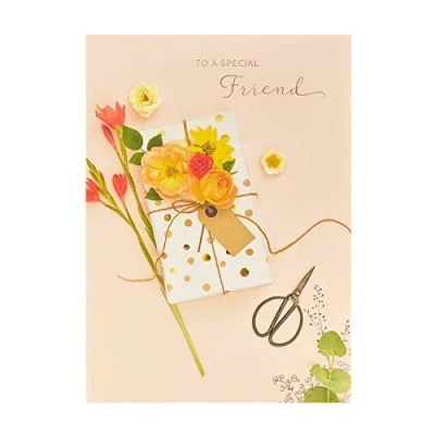 Image of To A Special Friend Floral Birthday Greeting Card Into The Meadow Range Cards 661008