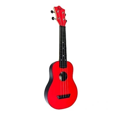 Image of Flight Music Ukuleles TUS35 Red Travel Soprano Ukulele, Strong ABS plastic
