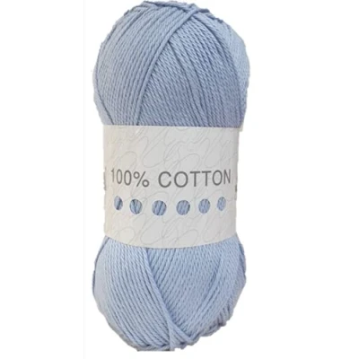 Image of Cygnet 100% Cotton Knitting Yarn (Frosty Blue 5033)