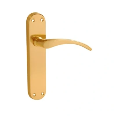 Image of VIBE Milan Lever Latch on Brass Door Handle for Internal Doors