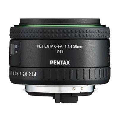 Image of HD PENTAX FA 50mmF1.4, single focus, standard lense for use with K mount digital SLR cameras