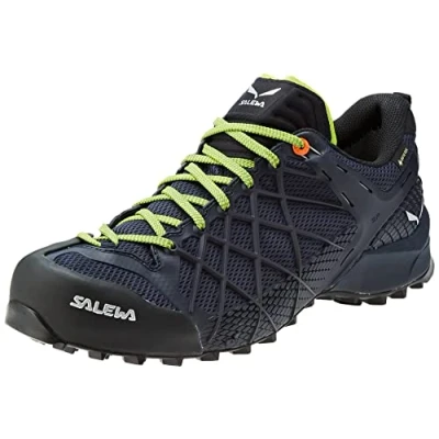 Image of SALEWA Ms Wildfire GTX, Navy Blazer Cactus, 7, Male