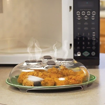 Image of Mr. Gadget Solutions® Microwave Plate Cover Hover Anti Sputtering Cover, New Food Splatter Guard