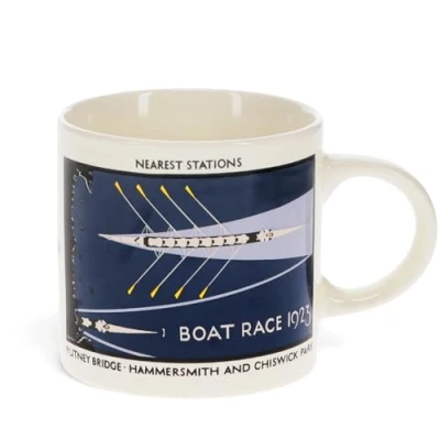 Image of Rex London Ceramic Mug TfL Vintage Poster Boat Race
