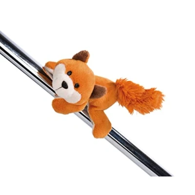 Image of Nici 49143 MagNICI Fox Fridalie 12cm Orange Sustainable Cuddly Toy Magnetic Animal for Fridge, Blackboard, Metal &amp; Much More Gift idea, 12 cm
