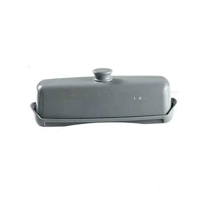 Image of Butter Container with Spoon and Lid Dish Durable Plastic Holder for Storing Serving