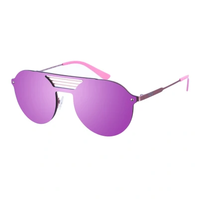 Image of Kypers Unisex NEW LOURENZO Oval Shaped Nylon Sunglasses Violet One Size