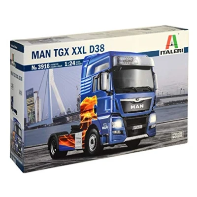 Image of Italeri ITA3916 MAN TGX XXL D38 E6 Vehicle Plastic Model kit, Various, Mittel
