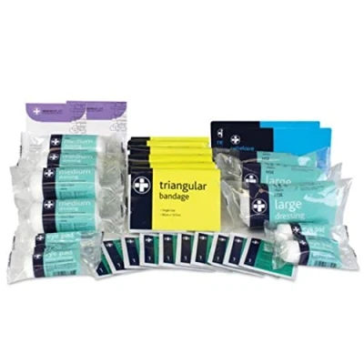 Image of Reliance Medical 20 Persons First Aid Refill Kit Ideal in Combination with the Lewis Plast Premium Medium 11 Box