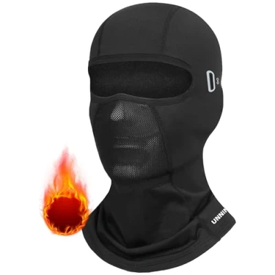 Image of Unning Balaclava Ski Mask for Men Cold Weather,Winter Thermal Breathable Face Snowboard Motorcycle Cycling
