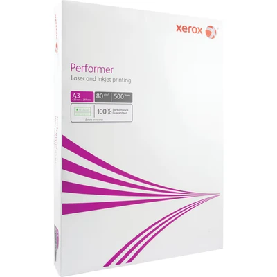 Image of Xerox Performer A3 Paper 80gsm White Ream (500 Pack) 003R90569
