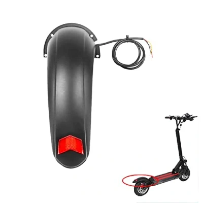 Image of Fututech Rear Mudguard and Light for Kugoo M4 Water Blocking Bracket Electric Scooter Replacement Parts Scooters Fender Accessories