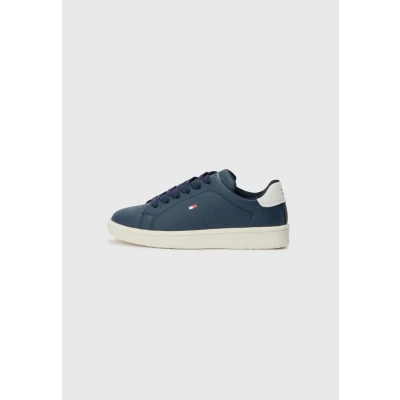 Image of Tommy Hilfiger JACK Unisex Trainers for kids, Size: 11.5K, Blue/white shoes