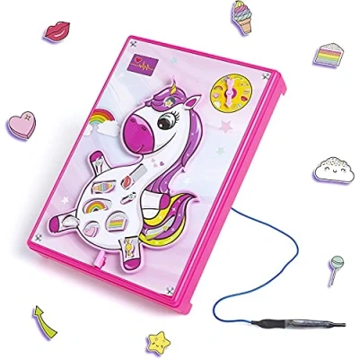 Image of Unicorn Operation 2 Players Game Play Activity Set Toy For Kids Fun Board Remove the Body Parts or Face Buzzer Ages 6 And Over HTUK