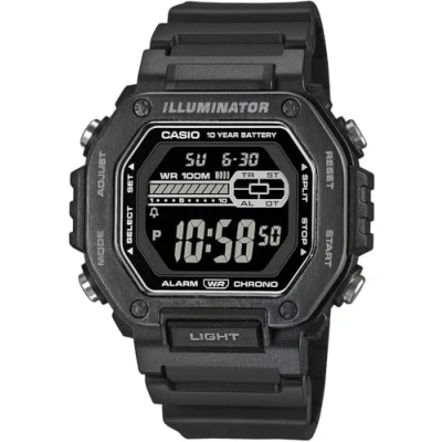 Image of Casio Men&#039;s Digital Quartz Watch with Plastic Strap MWD 110HB 1BVEF
