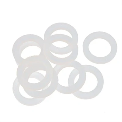 Image of sourcingmap 10pcs 16mm x 24mm 3mm Silicone O Ring Seal Gaskets White for Pipe Tube Hose