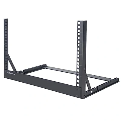 Image of SilverStone SST RK06U OF 19 Zoll Desktop Rack, offener Rahmen 6U