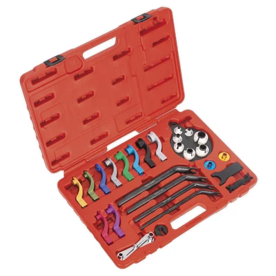 Image of Sealey Fuel &amp; Air Conditioning Disconnection Tool Kit 27pc