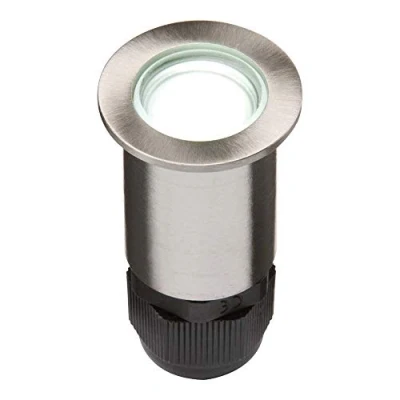 Image of KnightsBridge Small Stainless Steel LED Ground Light White
